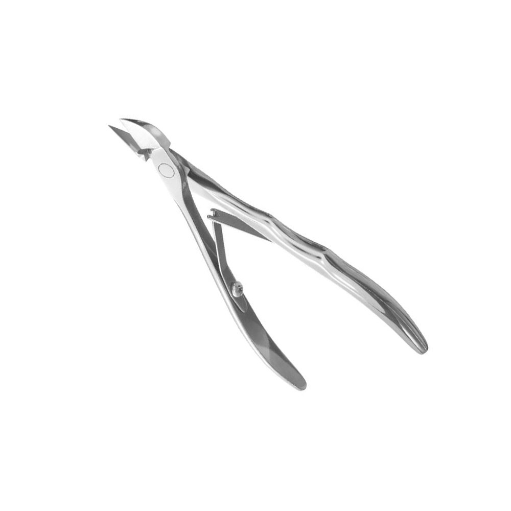 Stainless Steel Nail Cuticle Nipper – Russian Handle, Sharp Blades, Lap Joint
